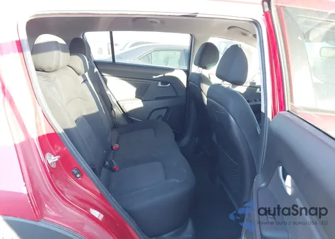 2012 Kia Sportage Lx z USA, uszkodzony, nr VIN KNDPB3A27C7299055